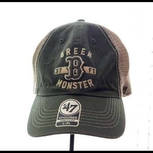 Green Red Sox hat